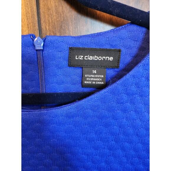 Liz Claiborne waffle knit dress Size 14 - Picture 4 of 4